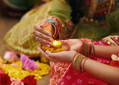 India celebrates the Diwali festival of lights with colours and fireworks