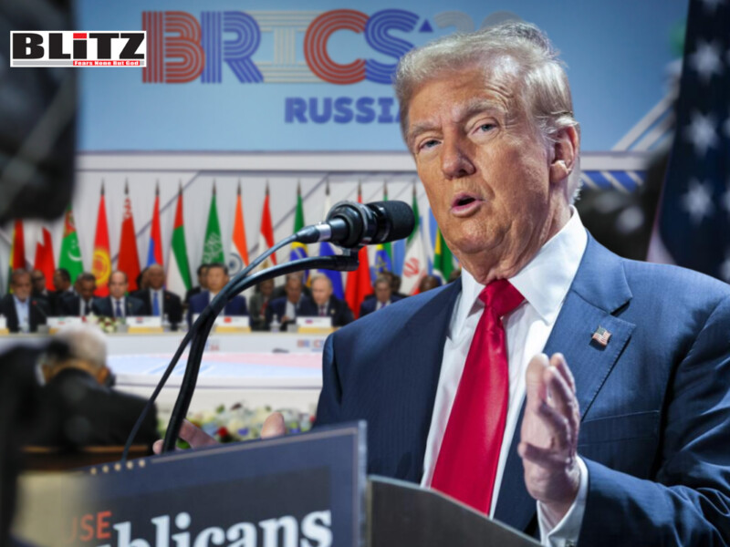 Trump threatens BRICS with tariffs over dollar challenge