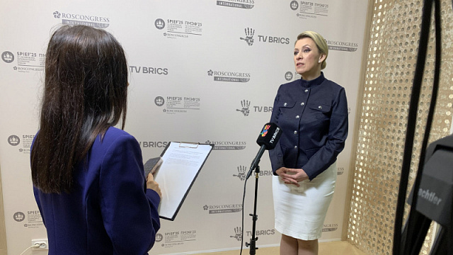 Russian Foreign Ministry spokesperson Maria Zakharova: BRICS represents global majority